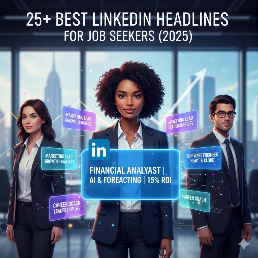 Best LinkedIn Headline Examples for Job Seekers (2025)